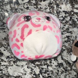 Original Squishmallows Adorable Pink and White Stuffed Animal